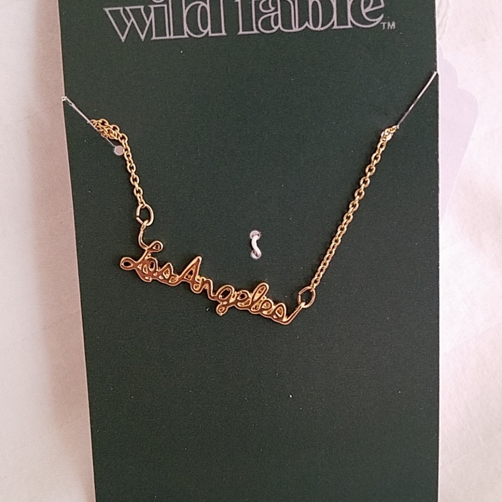 Wild fable. Necklace " las Angeles"